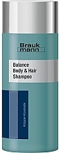 Fragrances, Perfumes, Cosmetics Body and Hair Balancing Shampoo  - Hildegard Braukmann Brauk Mann Balance Body & Hair Shampoo