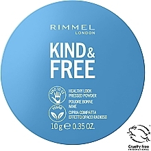 Powder - Rimmel Kind and Free Pressed Powder — photo N2