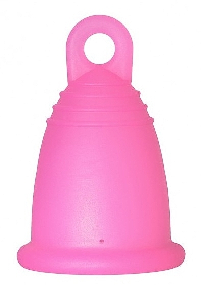 Menstrual Cup with Ring, size Xl, fuchsia - MeLuna Sport Menstrual Cup — photo N2