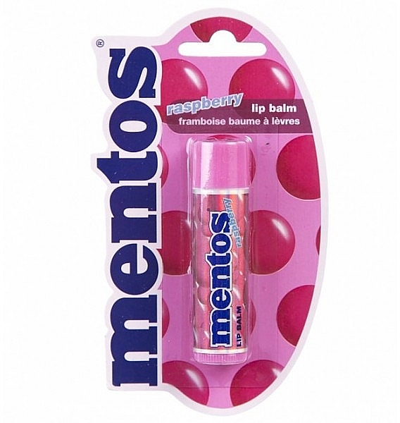 Lip Balm "Raspberries" - Mentos Raspberry Lip Balm — photo N1