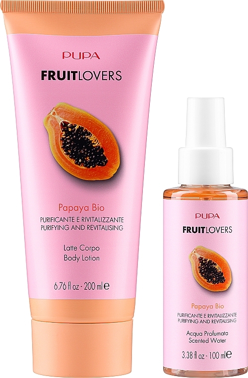 Set - Pupa Fruit Lovers Papaya — photo N2