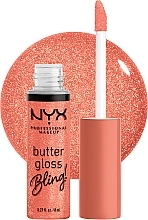 Moisturizing Lip Gloss - NYX Professional Makeup Butter Gloss Bling — photo N3