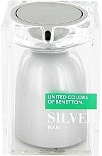 Fragrances, Perfumes, Cosmetics Benetton Silver Man - Eau de Toilette (tester)