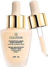 Serum Foundation - Collistar Serum Foundation Perfect Nude Second Skin Effect SPF 15 — photo N1