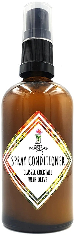 Light Conditioner 'Classic Olive' - Nowa Kosmetyka Light Spray Conditioner Classic Cocktail with Olive — photo N1