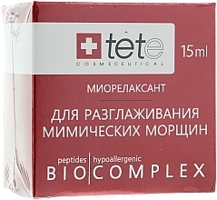 Fragrances, Perfumes, Cosmetics Miorelaxant Bio Complex for Expression Lines Reduction - TETe Cosmeceutical Biocomplex