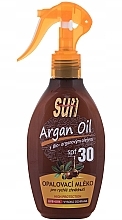 Suntan Lotion with Argan Oil - Vivaco Sun Argan Bronz Suntan Lotion SPF30 — photo N2