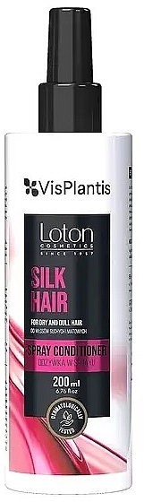 Silk Conditioner Spray - Vis Plantis Loton Silk Hair Spray Conditioner — photo N1