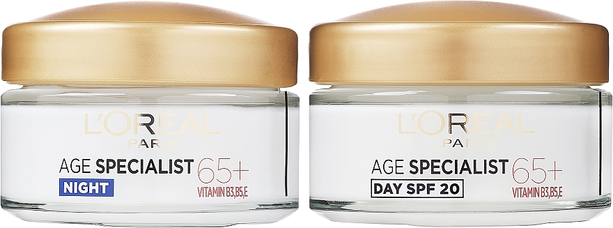 Set - L'Oreal Paris Age Specialist 65+ (f/cr/50ml + f/cr/50ml) — photo N2