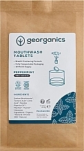 Peppermint Mouthwash Tablets - Georganics Mouthwash Tablets Peppermint Refill — photo N1