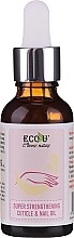 Fragrances, Perfumes, Cosmetics Nail and Cuticle Firming Oil - Eco U Super Strengthening Cuticle & Nail Oil