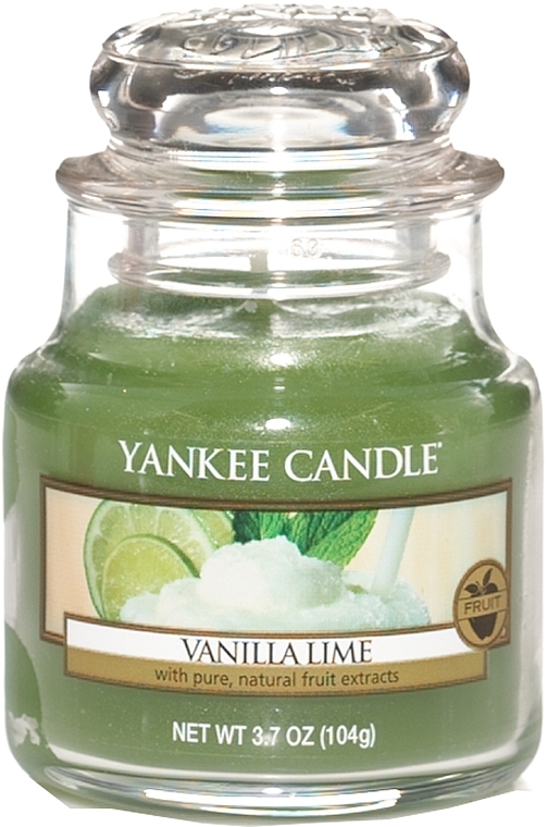 Scented Candle "Vanilla and Lime" - Yankee Candle Vanilla Lime — photo N4