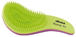 Detangling Hair Brush, light green - Disna Beauty4U Detangler — photo N1
