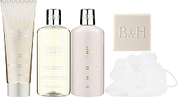 Set, 6 products - Baylis & Harding Sweet Mandarin & Grapefruit Luxury Tote Bag Travel Set — photo N5