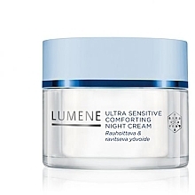 Fragrances, Perfumes, Cosmetics Soothing Night Cream - Lumene Ultra Sensitive Comforting Night Cream