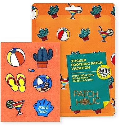 Cacti Face & Body Patches - Patch Holic Sticker Soothing Patch Vacation — photo N12