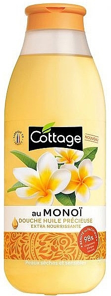 Monoi Flower Nourishing Shower Gel Oil - Cottage Monoi Oil Shower — photo N1