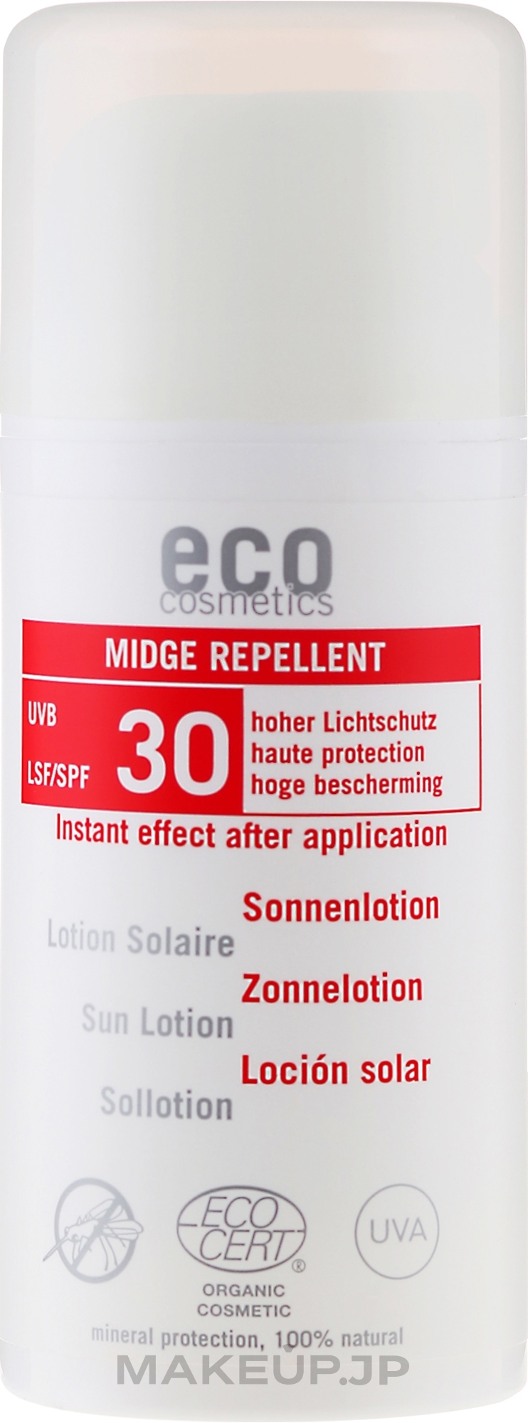 Sun Protective, Anti-Mosquito Bites Lotion - Eco Cosmetics Sonnenlotion LSF 30 — photo 100 ml