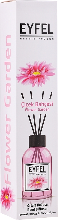 Flower Garden Reed Diffuser - Eyfel Perfume Reed Diffuser Flower Garden — photo N1