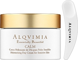 Soothing Day Cream for Sensitive Skin - Alqvimia Essentially Beautiful Calm Moisturizing Day Cream — photo N1