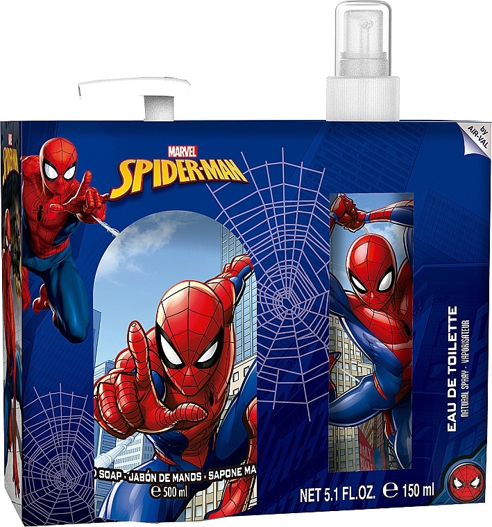 EP Line Marvel Spiderman - Set (edt/150ml + l/soap/500ml)  — photo N1