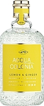 Maurer & Wirtz 4711 Aqua Colognia Lemon & Ginger - Eau de Cologne — photo N1