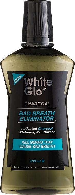 Mouthwash - White Glo Charcoal Bad Breath Eliminator Mouthwash — photo N2