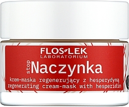 Hesperidin Night Cream Mask - Floslek Stop Capillary Regenerating Cream-Mask With Hesperidin For The Night — photo N1