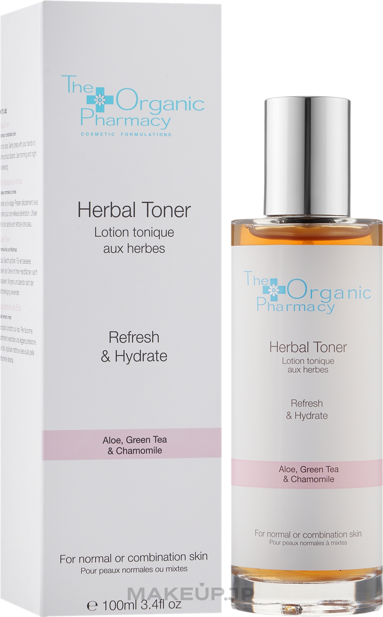 Herbal Toner for Normal & Combination Skin - The Organic Pharmacy Herbal Toner — photo 100 ml