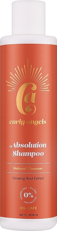 Cleansing Shampoo for Curly Hair - Curly Angels Absolution Shampoo — photo N1