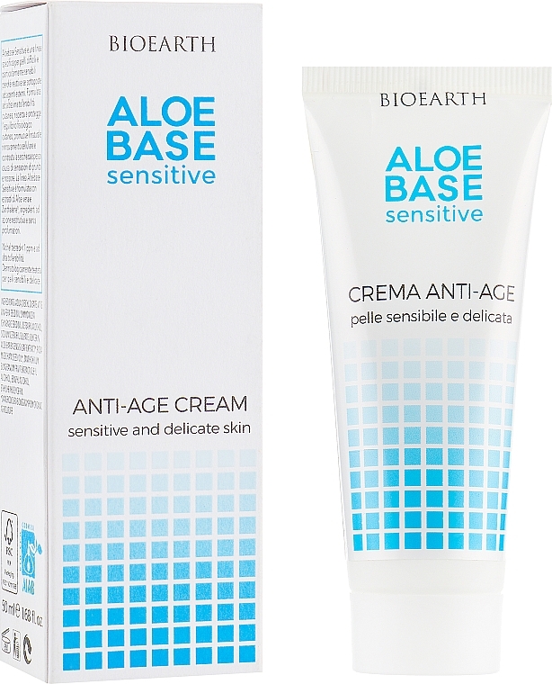 Anti-Age Face Cream - Bioearth Aloebase Sensative — photo N13