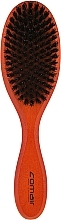 Fragrances, Perfumes, Cosmetics 11-Row Hair Brush with Natural Bristles - Comair