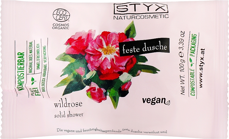 Solid Shaving Soap - Styx Naturcosmetic Wild Rose Solid Shower — photo N3