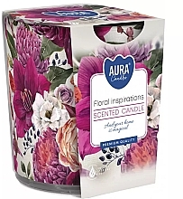 Scented Candle in Glass 'Floral Inspirations' - Bispol Scented Candle Floral Inspirations — photo N1