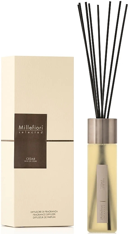 Reed Diffuser - Millefiori Milano Selected Cedar Fragrance Diffuser — photo N3