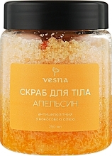 Repairing Body Scrub "Orange" - Vesna Body Care Scrub — photo N7