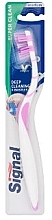 Fragrances, Perfumes, Cosmetics Medium Toothbrush, pink - Signal Super Clean