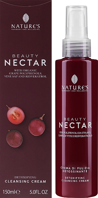 Cleansing Face Cream - Nature's Beauty Nectar Detoxifying Cleansing Cream — photo N5