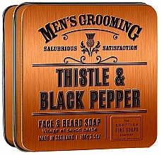 Scottish Fine Soaps Men’s Grooming Thistle & Black Pepper - Soap — photo N1