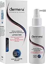 Anti-Hair Loss Lotion for Men - Dermena Hair Care Men Lotion — photo N2