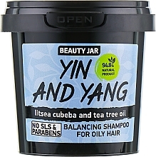 Fragrances, Perfumes, Cosmetics Yin & Yang Shampoo for Oily Hair - Beauty Jar Shampoo For Oily Hair