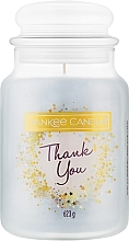 Scented Candle 'Thank You' - Yankee Candle Thank You Scented Candle — photo N1