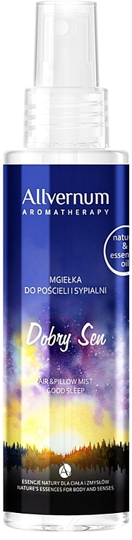 Aromatic Spray for Bed Linen & Bedroom 'Good Sleep' - Allvernum Air & Pillow Mist Good Sleep — photo N7