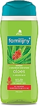 Oily Hair Shampoo - Pollena Savona Familijny Aloe & Vitamins Shampoo — photo N2