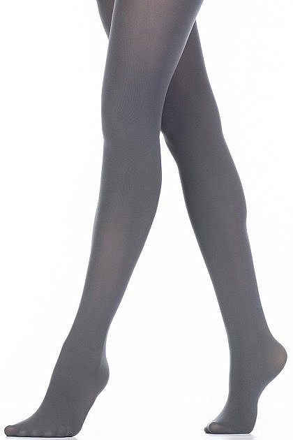 Tights "Piccadilly" 100 Den, grey - Mio Senso — photo N2