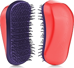 Fragrances, Perfumes, Cosmetics Hair Brush - Dessata Original Coral-Purple