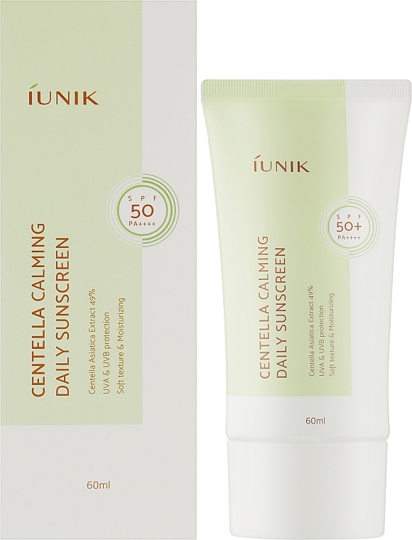 Centella Sunscreen - Iunik Centella Calming Daily Sunscreen SPF50+ — photo N3