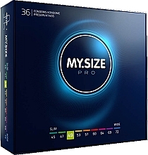 Latex Condoms, 49-size, 36 pcs - My.Size Pro — photo N6