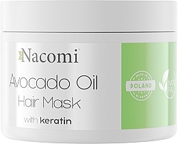 Fragrances, Perfumes, Cosmetics Hair Mask - Nacomi Natural With Keratin & Avocado Oil Hair Mask