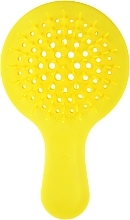 Fragrances, Perfumes, Cosmetics Hairbrush, Yellow - Jäneke Superbrush Mini